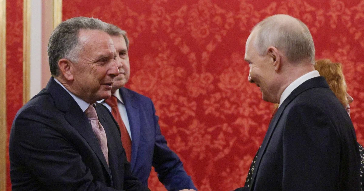 Стів Віткофф і Володимир Путін.